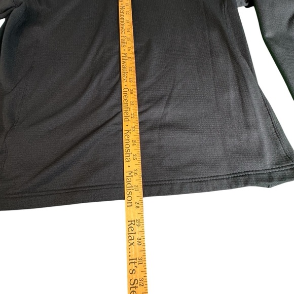 The North Face Men’s XL Jacket Full Zip Black Fleece Lined Logo Arm TransUnion - Picture 12 of 12